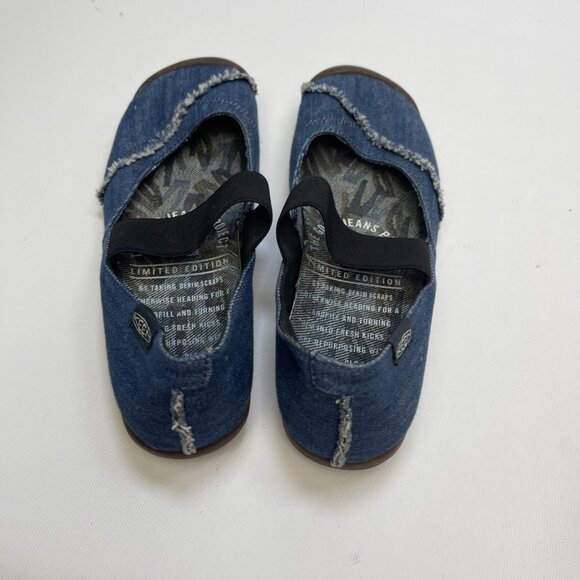 Keen The Good Jean Project Mary Jane Denim Shoes Sz 7 US Limited Edition Slip On - Picture 12 of 12